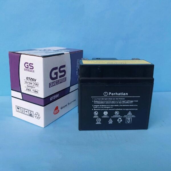 Aki GS Sealed MF GTZ6V - Gambar 3