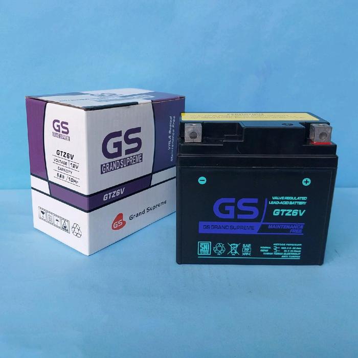 Aki GS Sealed MF GTZ6V - Gambar 2